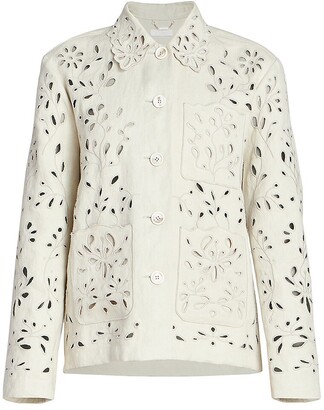 Chloé Embroidered Shirt - ShopStyle Long Sleeve Tops